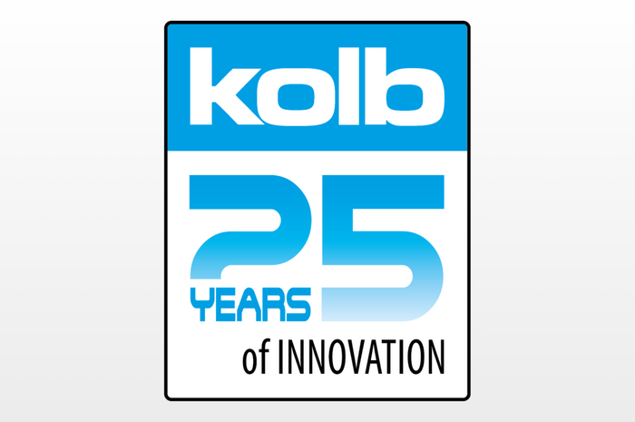 kolb special logo 25 years of innovation