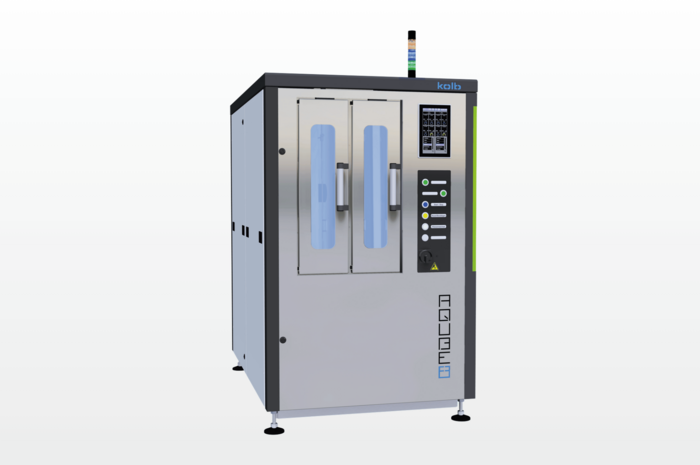 kolb AQUBE MV8 stencil cleaning system